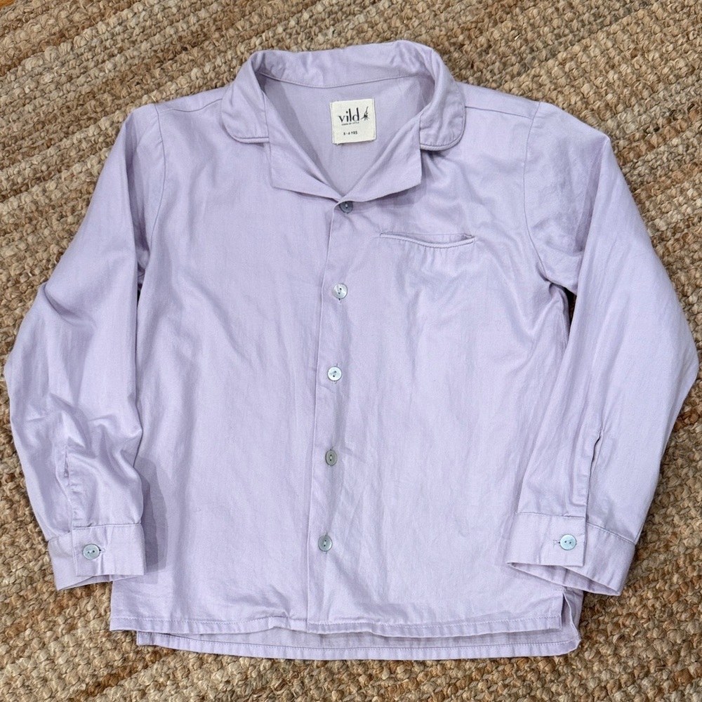 Vild house of Little button up shirt